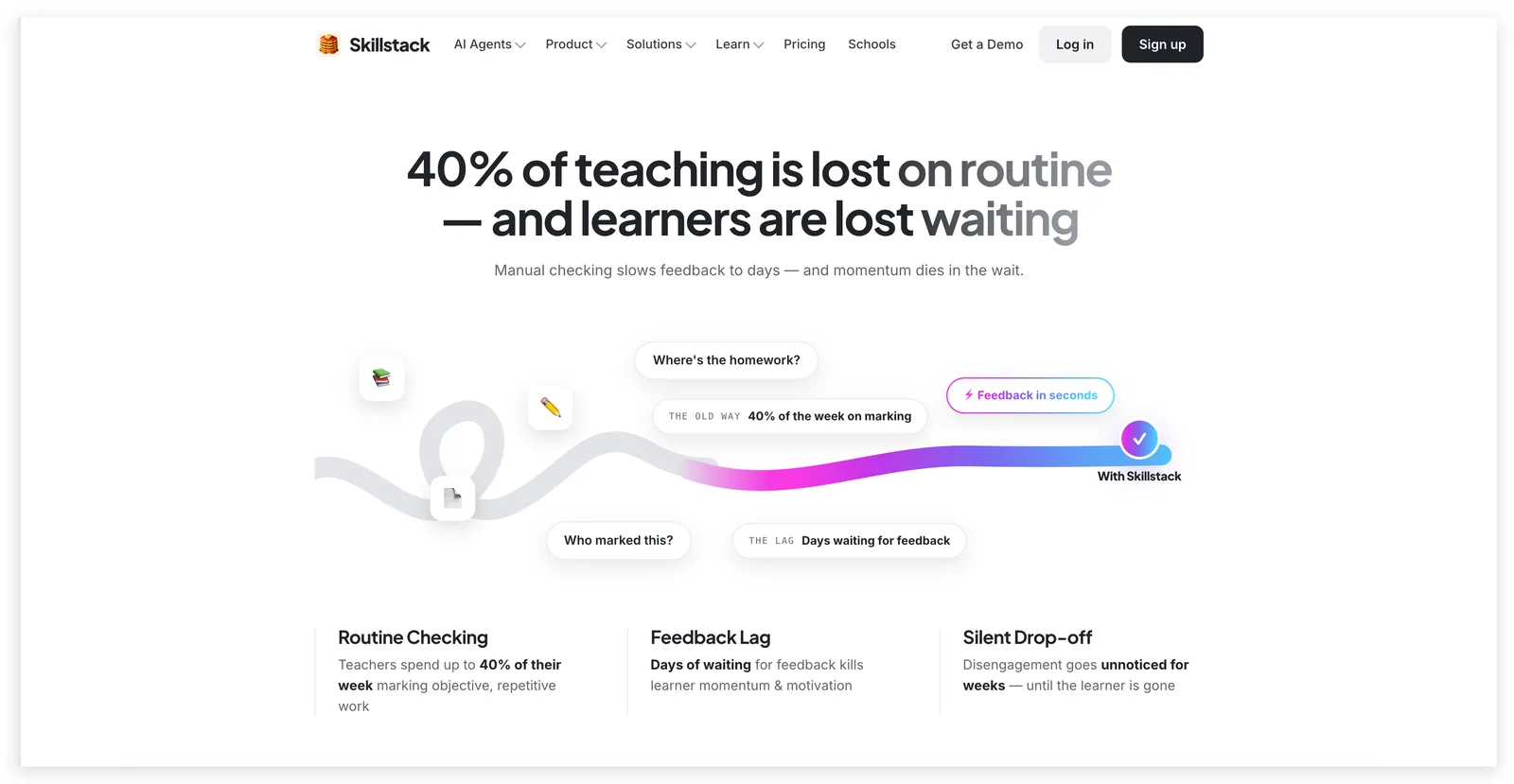 Публічний лендинг Skillstack